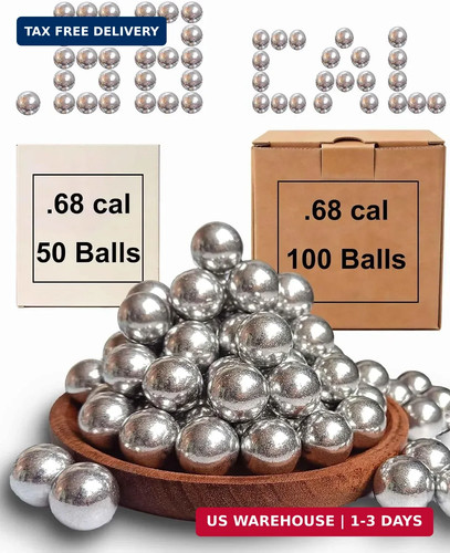 50pcs caliber self defense - 50pcs, .68