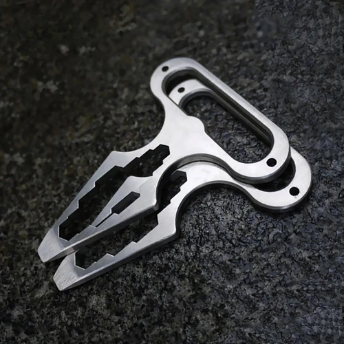 Stainless steel edc tool - steel,