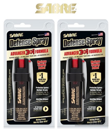 Sabre pepper spray - sabre, 3-in-1