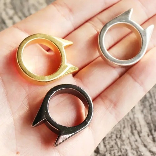 Cat ear finger ring - ear,