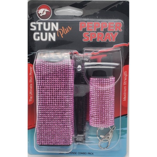Mini stun gun and pepper - mini,