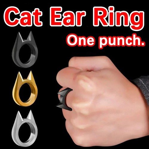 Cat ear finger - finger, keychain